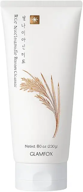 Glamfox Rice Niacinamide Foam Cleanser